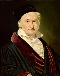 Portrait de Carl Friedrich Gauss, 1840
